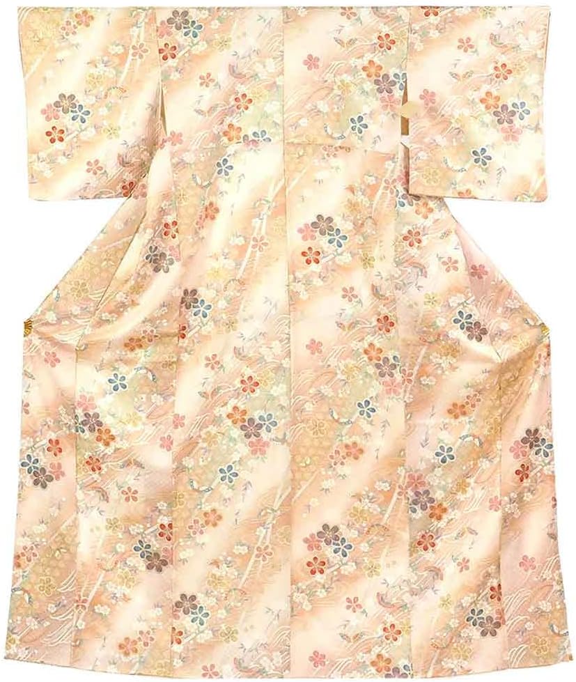 可愛い振袖 フルセットバック草履ショールつき 花の模様 ピンク赤